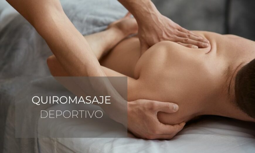 El quiromasaje comprende un conjunto de técnicas de masaje