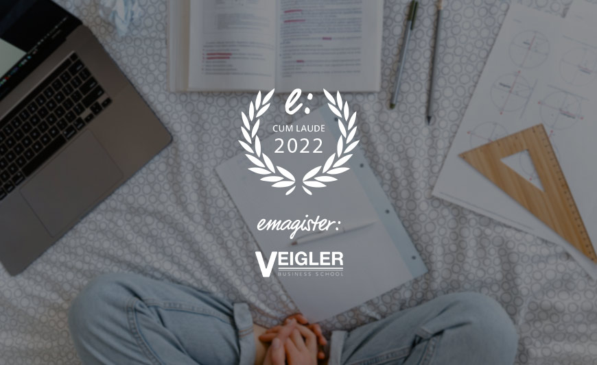 Veigler Business School es galardonada con el Sello Cum Laude 2022 de Emagister